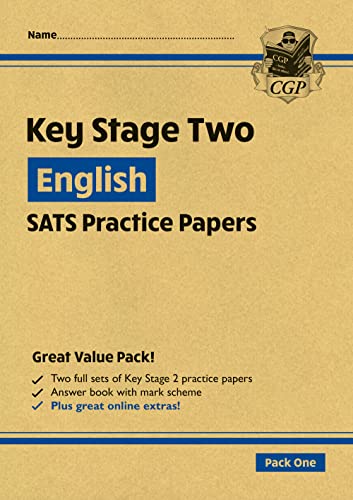 KS2 English SATS Practice Papers: Pack 1 - for the 2024 tests (with free Online Extras) (CGP KS2 SATS) von Coordination Group Publications Ltd (CGP)